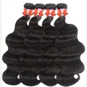 5x5 HD Lace Closure With 4 Bundles Body Wave